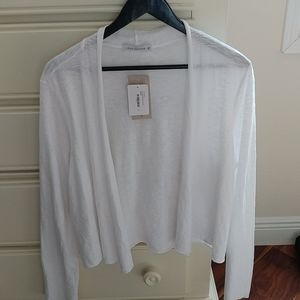 Cut Loose 🇺🇸 NWT Cropped Cardigan White